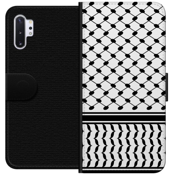 Samsung Galaxy Note10+ Plånboksfodral Keffiyeh mönster