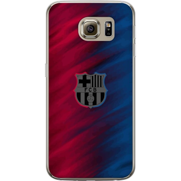 Samsung Galaxy S6 Gennemsigtig cover FC Barcelona