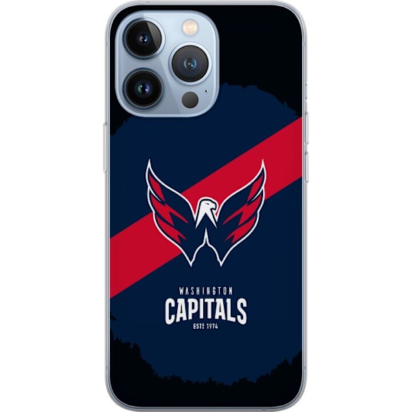 Apple iPhone 13 Pro Läpinäkyvä kuori Washington Capitals (NHL)