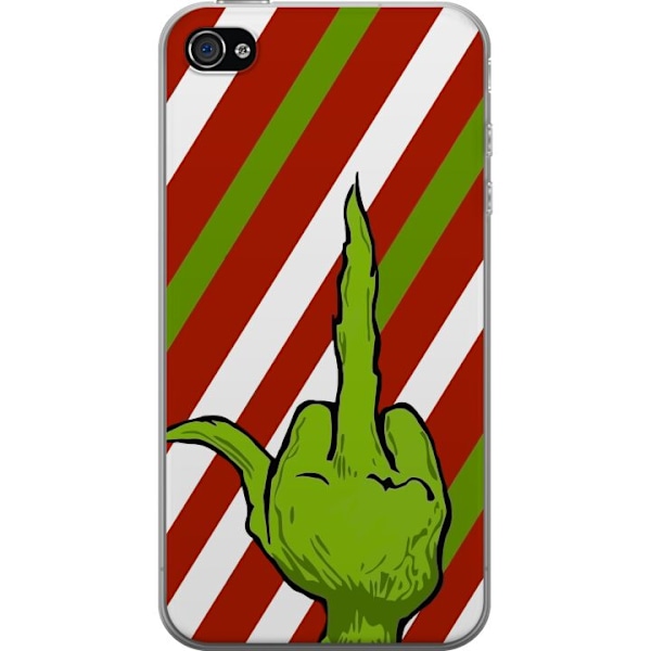 Apple iPhone 4 Genomskinligt Skal Grinch