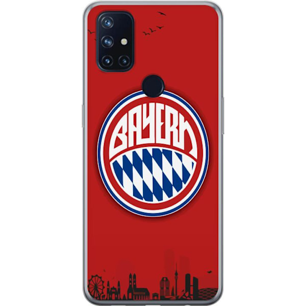 OnePlus Nord N10 5G Genomskinligt Skal FC Bayern Munich