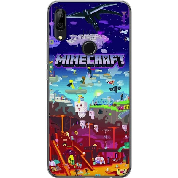 Huawei P Smart Z Gjennomsiktig deksel Minecraft