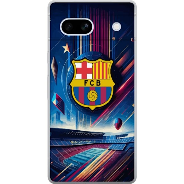 Google Pixel 7a Gennemsigtig cover FC Barcelona