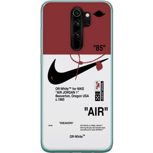 Xiaomi Redmi Note 8 Pro  Gennemsigtig cover Nike 85