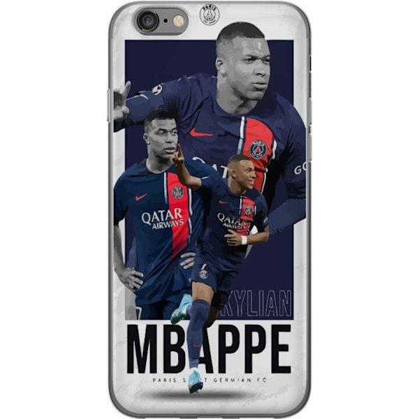 Apple iPhone 6 Gennemsigtig cover Kylian Mbappé