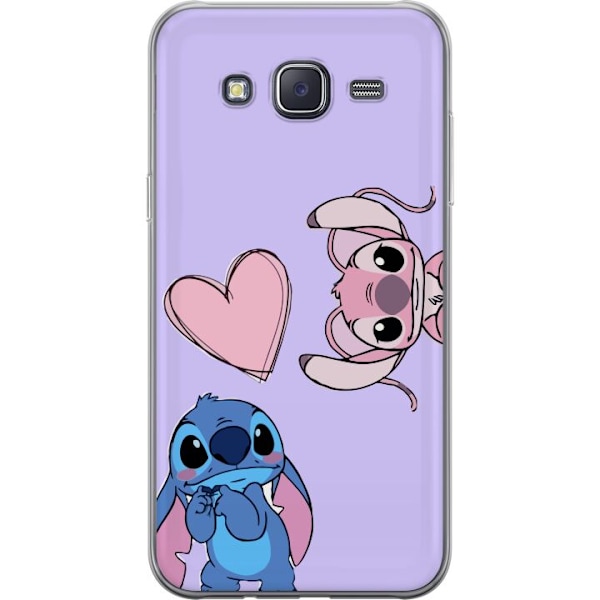 Samsung Galaxy J5 Läpinäkyvä kuori Stitch Mode