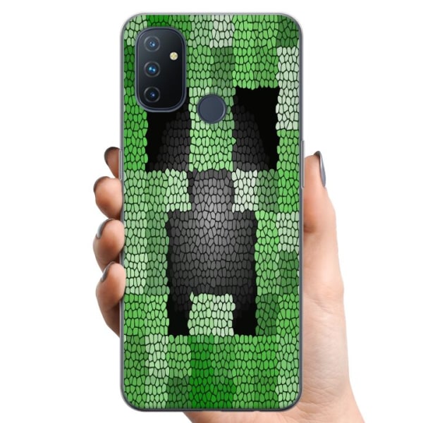OnePlus Nord N100 TPU Mobilcover Creeper / Minecraft