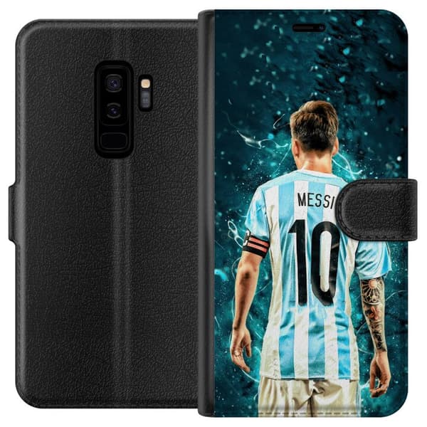 Kompatibelt Plånboksfodral till Samsung Galaxy S9+ Messi