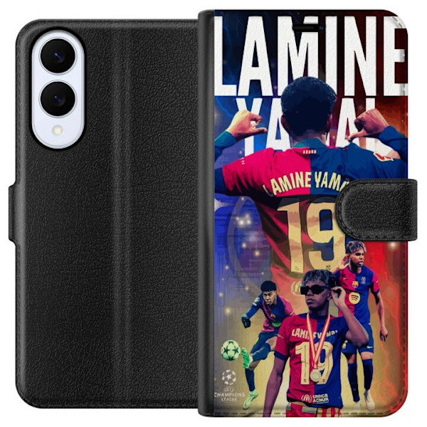 Samsung Galaxy S25 Edge Lommeboketui Yamal i Bevegelse - Ungt
