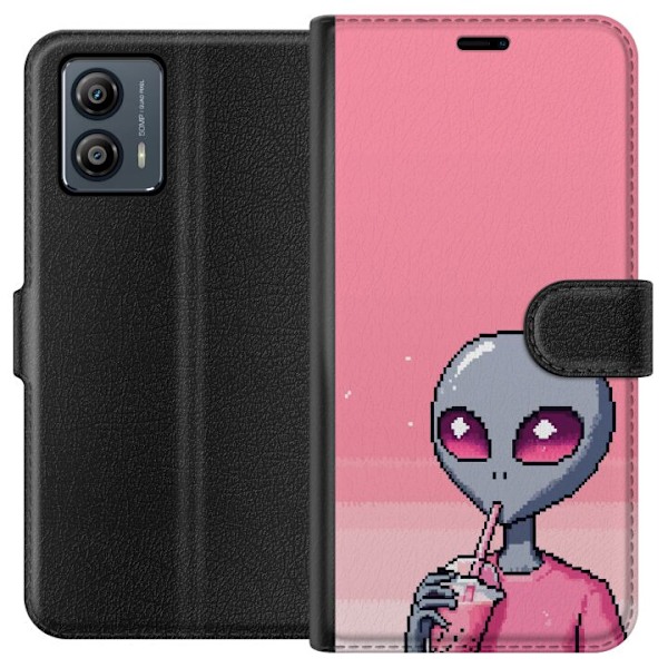 Motorola Moto G53 Lompakkokotelo Alien Smoothie