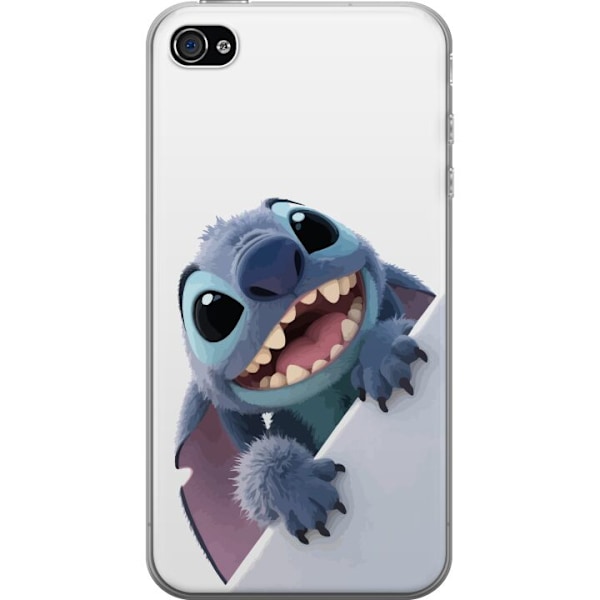 Apple iPhone 4s Läpinäkyvä kuori Iloinen Ommel