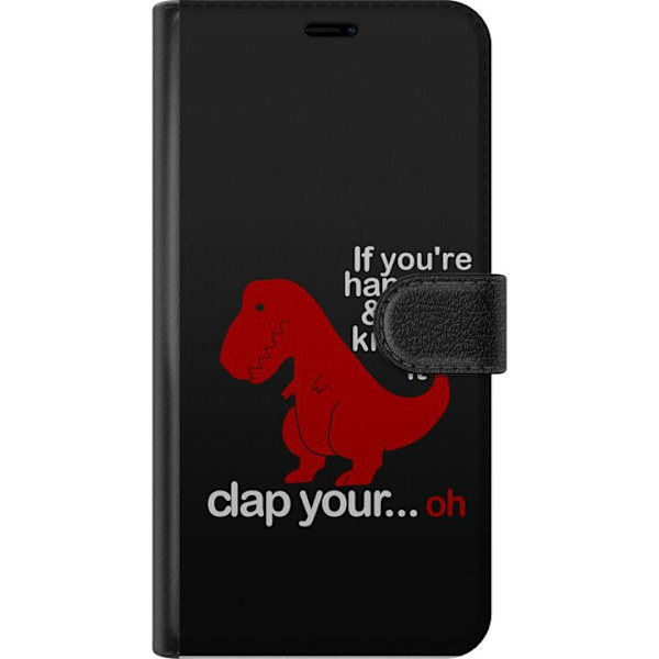 Apple iPhone 5 Tegnebogsetui Dinosaur