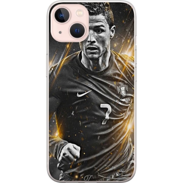Apple iPhone 13 Läpinäkyvä kuori Ronaldo