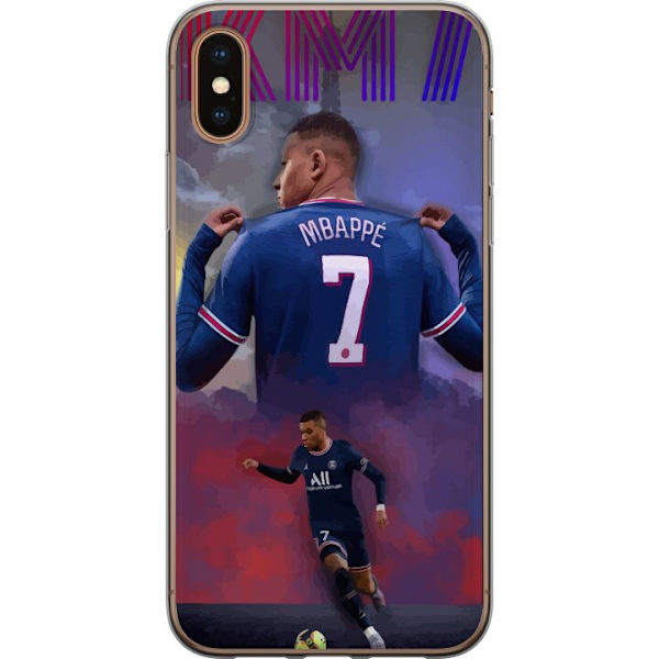 Apple iPhone XS Max Läpinäkyvä kuori MAP Jalkapallo Design Graafinen Kuviointi Moderni Urheiluaihe Trendikäs Jalkapallo Suosittu Graafinen Tyyli M