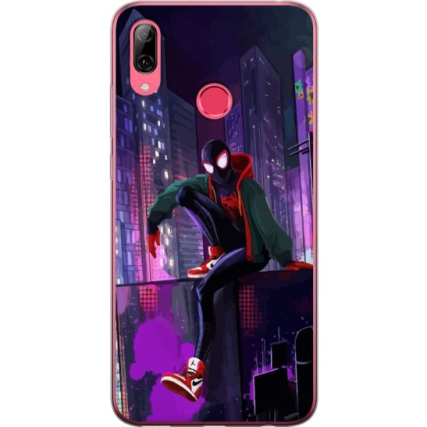 Huawei Y7 (2019) Gennemsigtig cover Fortnite - Spider-Man