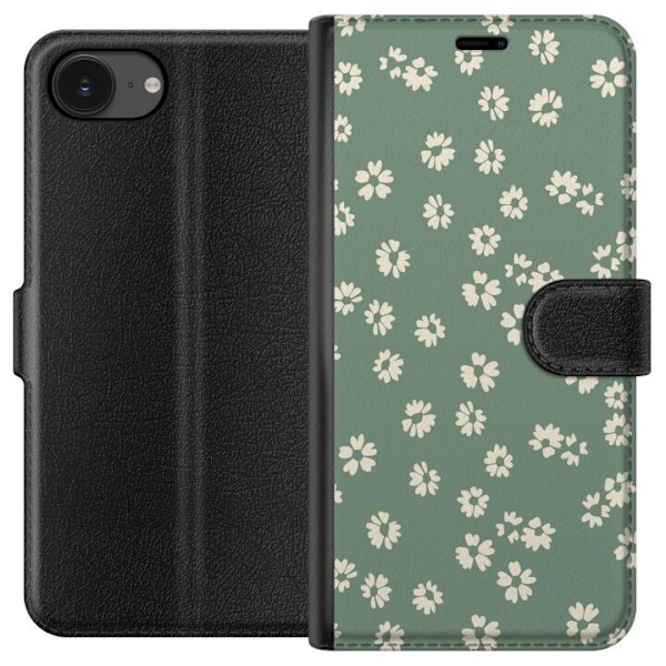 Apple iPhone 16e Plånboksfodral Blomsterdröm – färgglatt