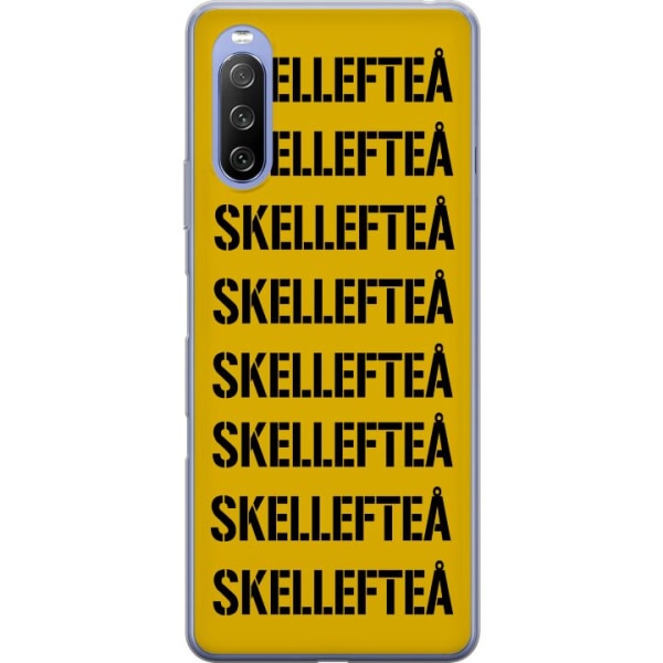 Sony Xperia 10 III Lite Gennemsigtig cover Skellefteå SM GOUD