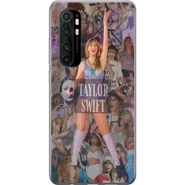 Xiaomi Mi Note 10 Lite Genomskinligt Skal Taylor Swift