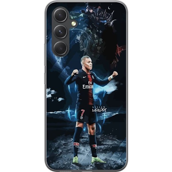 Samsung Galaxy S24 FE Genomskinligt Skal Kylian Mbappé