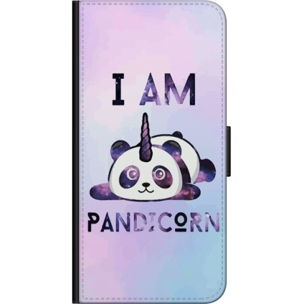 Motorola Moto G9 Play Plånboksfodral Panda Enhörning