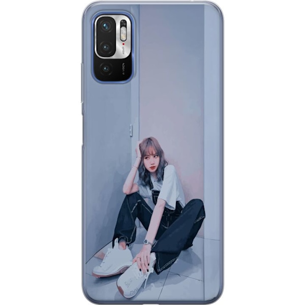 Xiaomi Redmi Note 10 5G Genomskinligt Skal Lisa from Blackpink – K-pop Style Icon