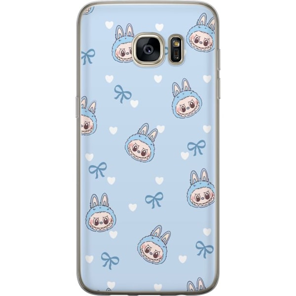 Samsung Galaxy S7 edge Läpinäkyvä kuori Labubu Tuli Henki