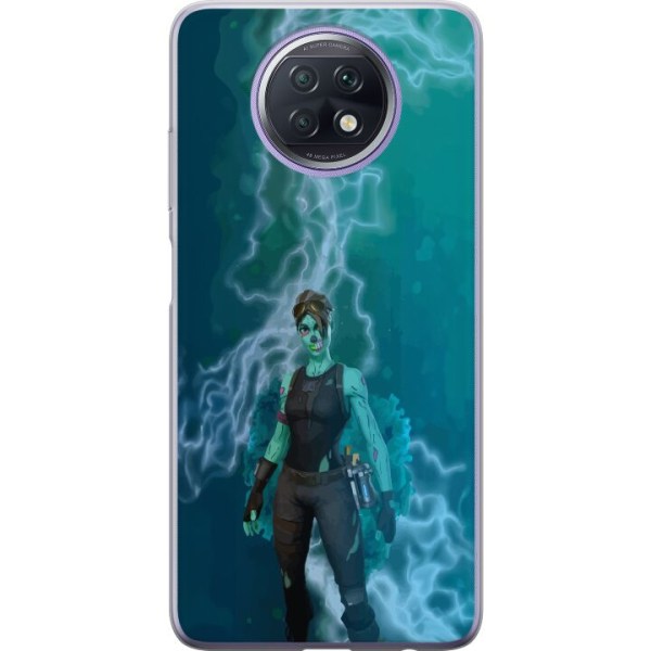 Xiaomi Redmi Note 9T Gennemsigtig cover Fortnite - Ghoul Troop