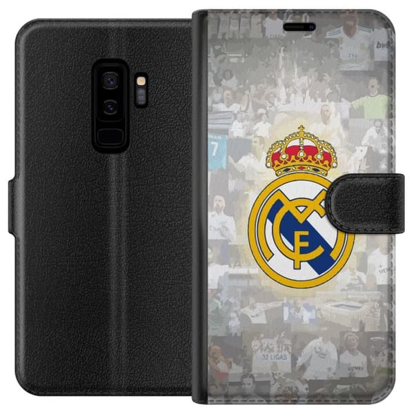 Kompatibelt Plånboksfodral till Samsung Galaxy S9+ Real Madrid