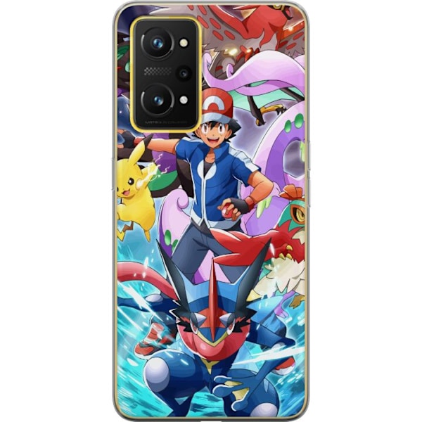 Realme GT Neo 3T Gennemsigtig cover Pokemon