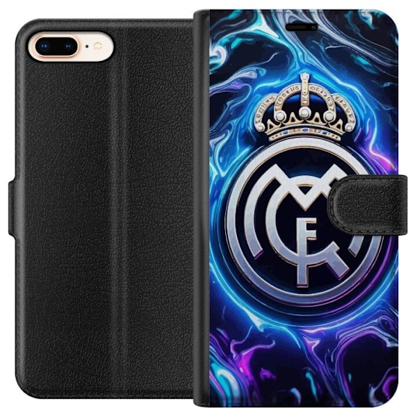 Apple iPhone 8 Plus Lommeboketui Real Madrid