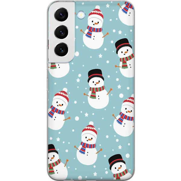 Samsung Galaxy S22 5G Läpinäkyvä kuori Hyvää Joulua
