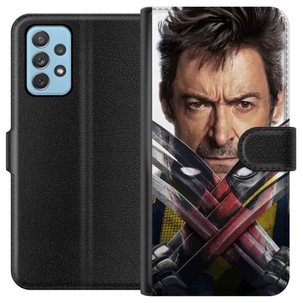 Kompatibelt Plånboksfodral till Samsung Galaxy A52 5G Deadpool & Wolverine