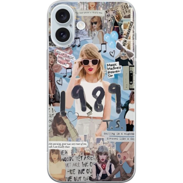 Apple iPhone 16 Plus Gjennomsiktig deksel Taylor Swift