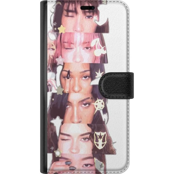 Kompatibel Tegnebogsetui til Google Pixel 8 Pro KATTEØJE hvid