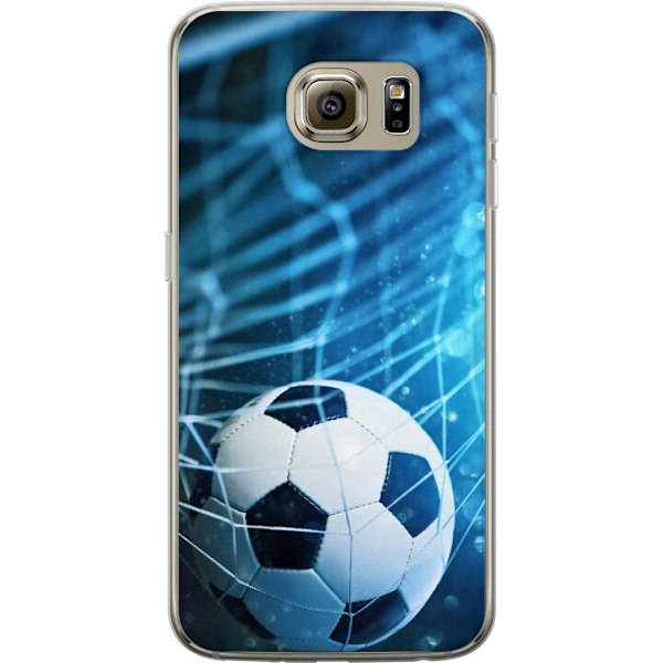 Samsung Galaxy S6 Läpinäkyvä kuori VM Jalkapallo 2018