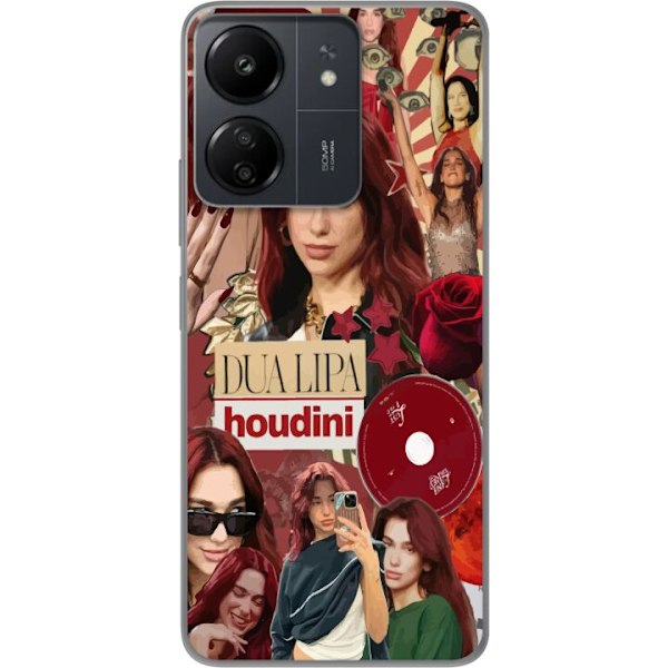 Xiaomi Redmi 13C Läpinäkyvä kuori Dua Lipa – Fashion & St