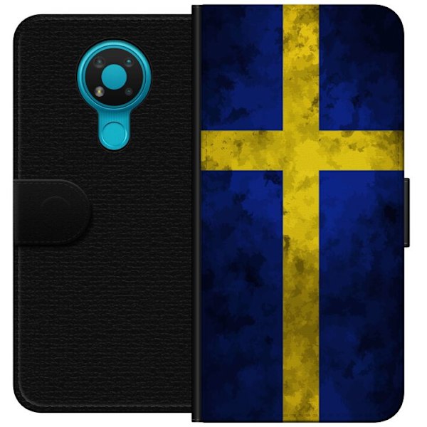 Nokia 3.4 Tegnebogsetui Sverige