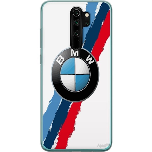 Xiaomi Redmi Note 8 Pro  Gjennomsiktig deksel BMW Striper