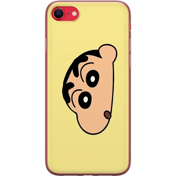 Apple iPhone 8 Läpinäkyvä kuori Peeking Shinchan