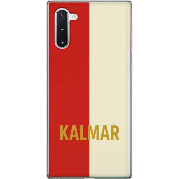 Samsung Galaxy Note10 Läpinäkyvä kuori Kalmar - jalkapallo