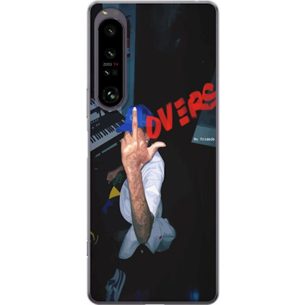 Sony Xperia 1 IV Gennemsigtig cover Kærlighed Mystik Design Romantisk Motiv Populært Grafisk Mønster Mode Stil