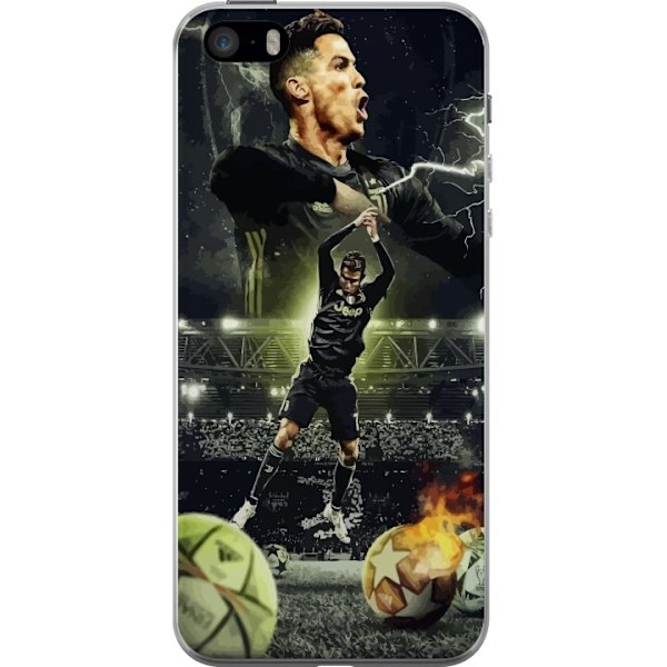 Apple iPhone SE (2016) Genomskinligt Skal Ronaldo