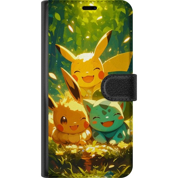 Motorola Moto E15 Lompakkokotelo Pixelmonster pelityyli - vär