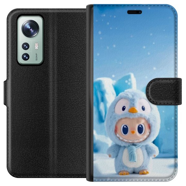 Xiaomi 12 Tegnebogsetui sort ridder fortnite