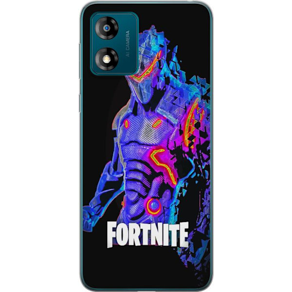 Motorola Moto E13 Gjennomsiktig deksel Fortnite