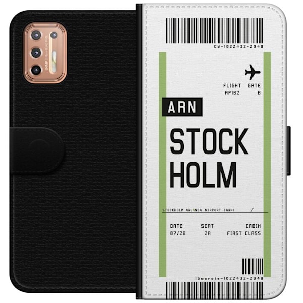 Motorola Moto G9 Plus Tegnebogsetui Stockholm