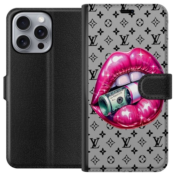 Apple iPhone 16 Pro Max Tegnebogsetui LV Money Lip