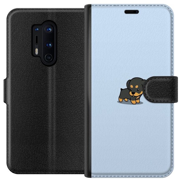 OnePlus 8 Pro Tegnebogsetui Puppy