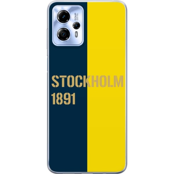 Motorola Moto G13 Gennemsigtig cover Stockholm 1891