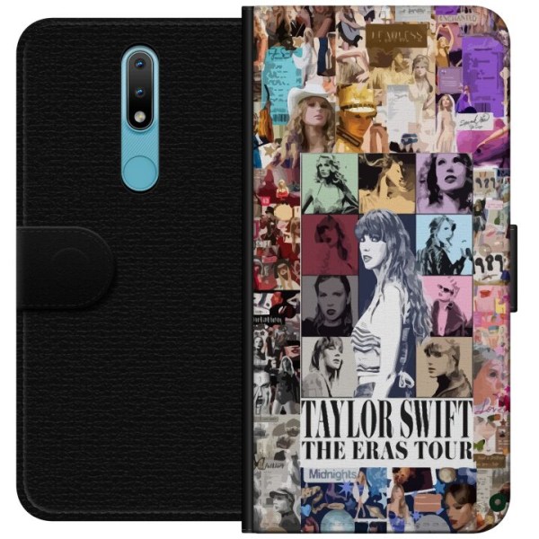 Nokia 2.4 Lompakkokotelo Taylor Swift - Eras